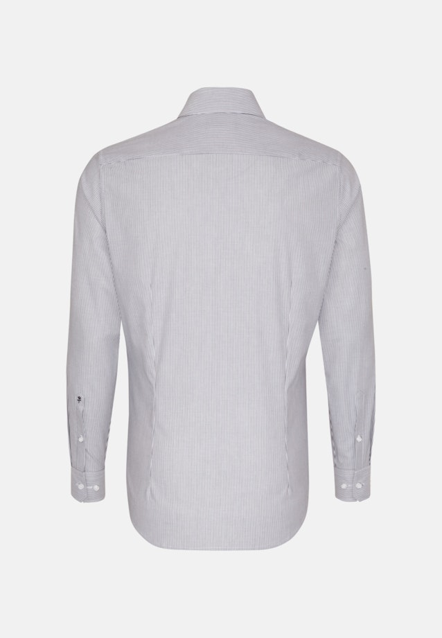 Slim Business Hemd Streifen in Grau |  Seidensticker Onlineshop