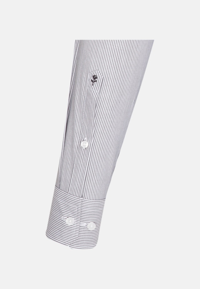 Slim Business Hemd Streifen in Grau |  Seidensticker Onlineshop