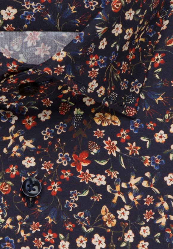 Slim Business Hemd Floral in Rot |  Seidensticker Onlineshop
