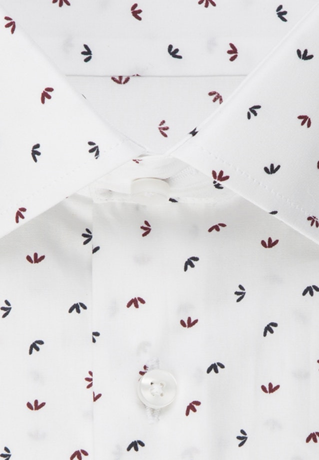 Popeline Business Hemd in Shaped mit Kentkragen in Weiß |  Seidensticker Onlineshop