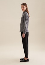 Non-iron Fil a fil Shirt Blouse in Grey |  Seidensticker Onlineshop