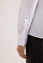 Hemdbluse mit Abnähern regular fit in Weiß |  Seidensticker Onlineshop