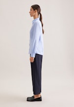 Hemdbluse mit Abnähern regular fit in Hellblau |  Seidensticker Onlineshop