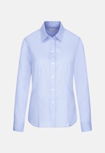 Hemdbluse mit Abnähern regular fit in Hellblau |  Seidensticker Onlineshop