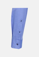 Hemdbluse mit Abnähern regular fit in Mittelblau |  Seidensticker Onlineshop