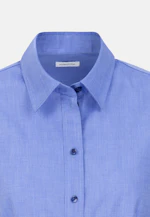 Hemdbluse mit Abnähern regular fit in Mittelblau |  Seidensticker Onlineshop