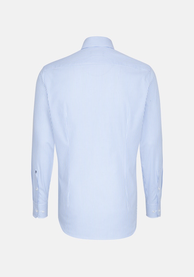 Easy-iron Twill Business Shirt in Shaped with Kent-Collar in Light Blue |  Seidensticker Onlineshop