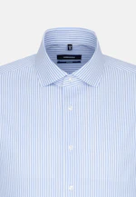 Shaped Business Hemd Streifen in Hellblau |  Seidensticker Onlineshop