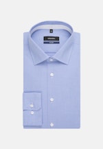 Shaped Business Hemd Pepita in Hellblau |  Seidensticker Onlineshop