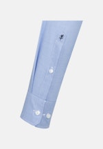 Shaped Business Hemd Pepita in Hellblau |  Seidensticker Onlineshop