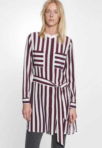 Kleid Streifen in Rot |  Seidensticker Onlineshop