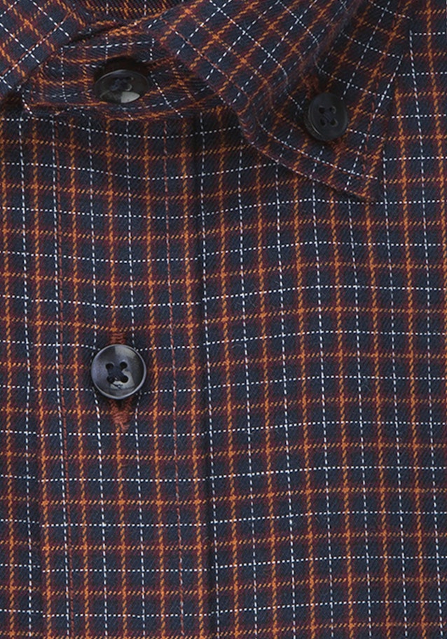 Easy-iron Twill Business overhemd in Shaped with Button-Down-Kraag in Rood |  Seidensticker Onlineshop
