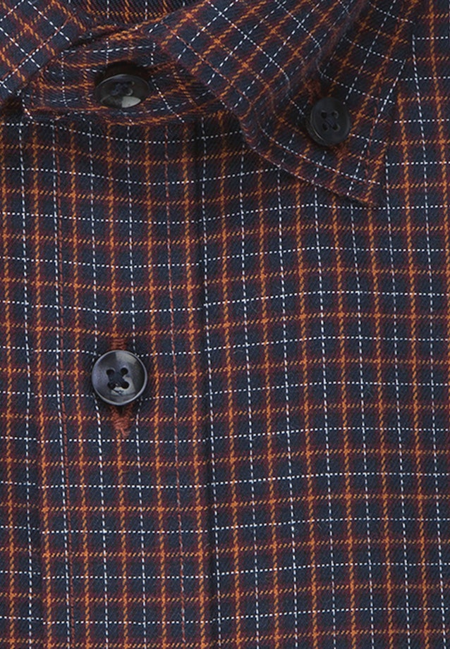 Easy-iron Twill Business Shirt in Shaped with Button-Down-Collar in Red |  Seidensticker Onlineshop
