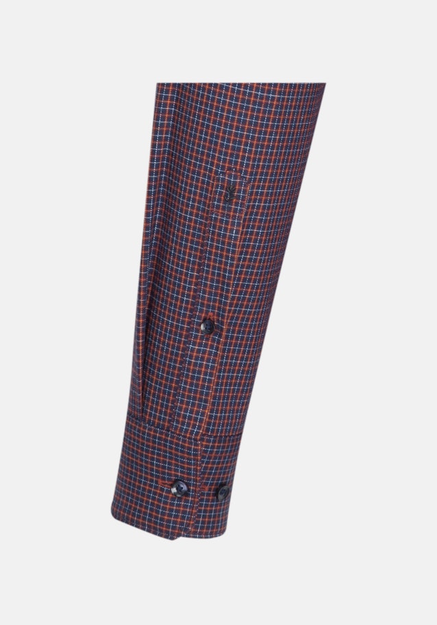 Easy-iron Twill Business overhemd in Shaped with Button-Down-Kraag in Rood |  Seidensticker Onlineshop