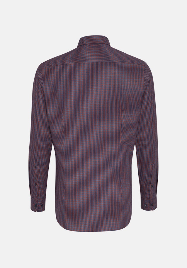 Bügelleichtes Twill Business Hemd in Slim mit Button-Down-Kragen in Rot |  Seidensticker Onlineshop