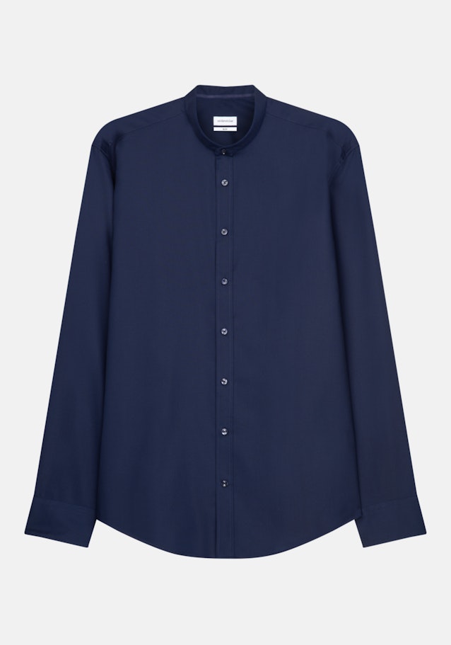 Slim Business Hemd Uni in Dunkelblau | Seidensticker Onlineshop