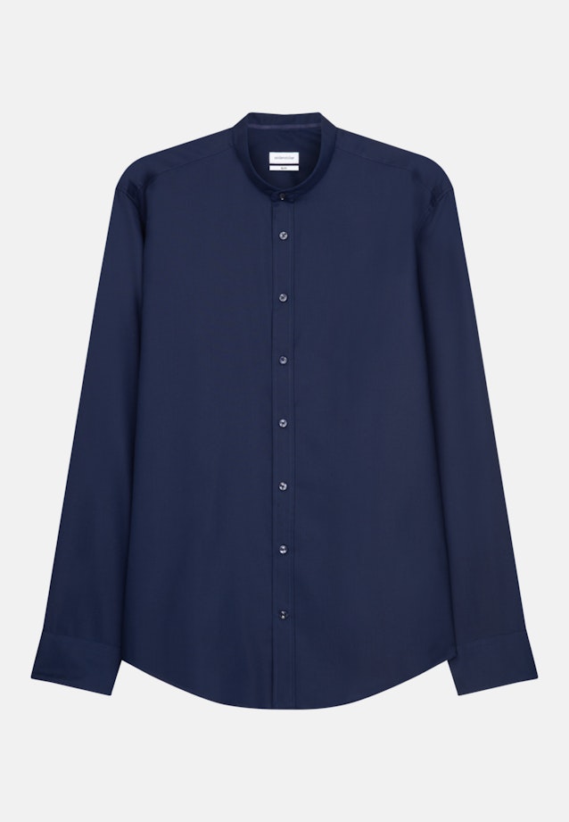 Slim Business Hemd Uni in Dunkelblau |  Seidensticker Onlineshop