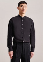 Slim Business Hemd Uni in Schwarz |  Seidensticker Onlineshop