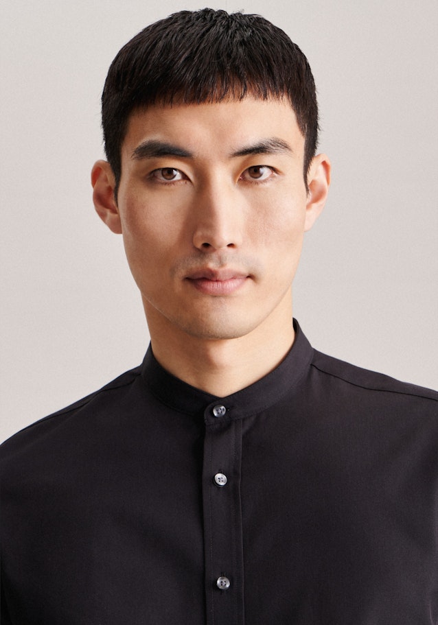 Slim Business Hemd Uni in Schwarz | Seidensticker Onlineshop