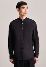 Slim Business Hemd Uni in Schwarz |  Seidensticker Onlineshop