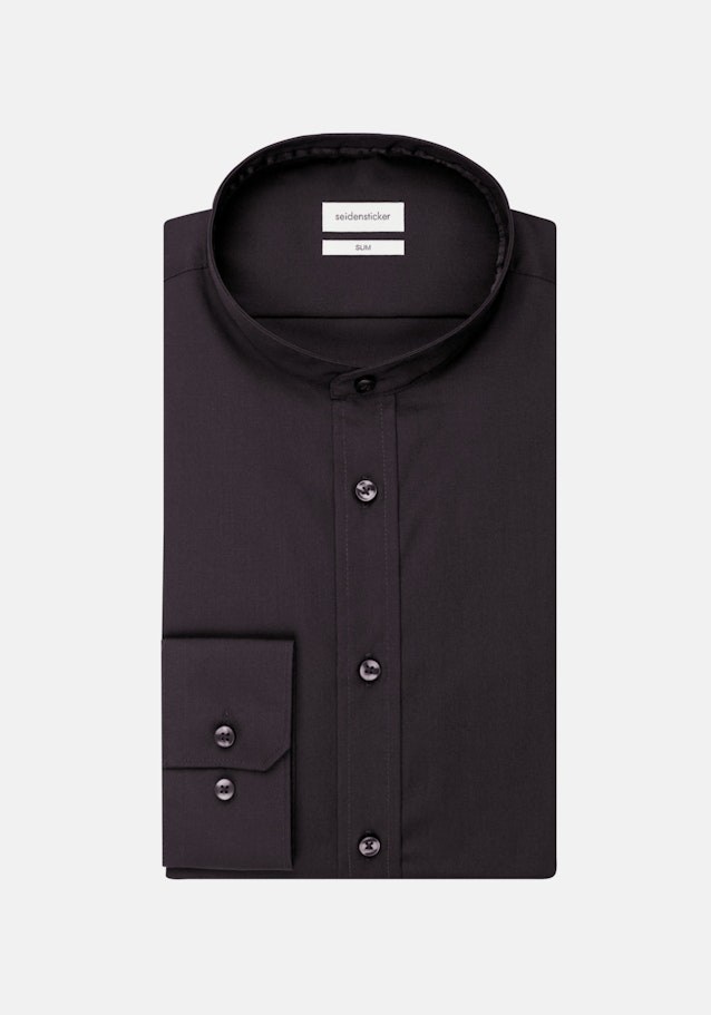 Slim Business Hemd Uni in Schwarz | Seidensticker Onlineshop
