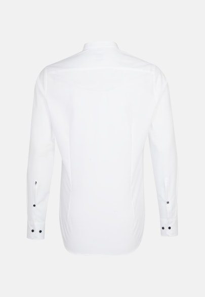 Slim Business Hemd Uni in Weiß |  Seidensticker Onlineshop