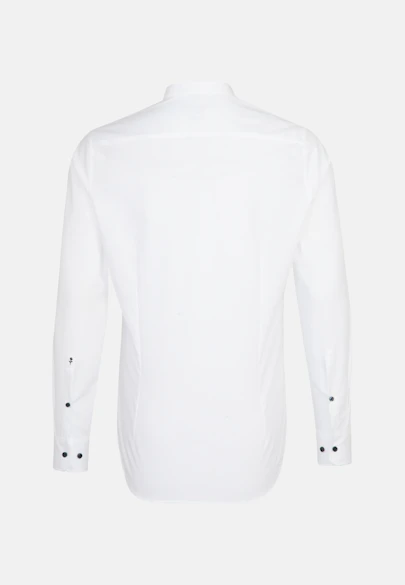Slim Chemise d'affaires Uni in Blanc |  Seidensticker Onlineshop