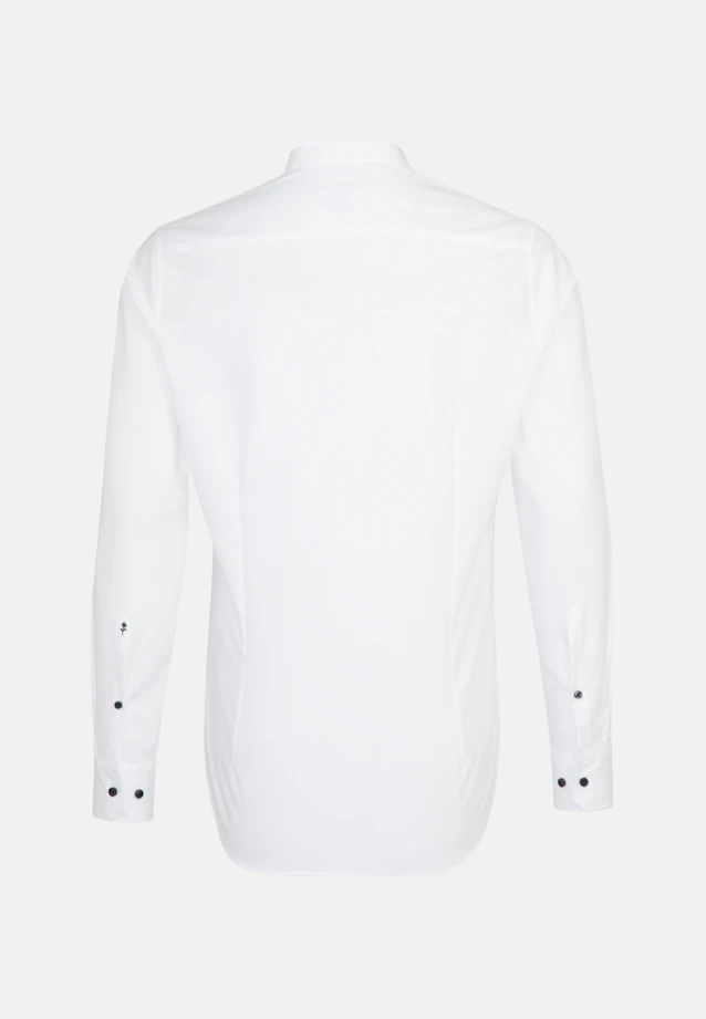Slim Chemise d'affaires Uni in Blanc |  Seidensticker Onlineshop
