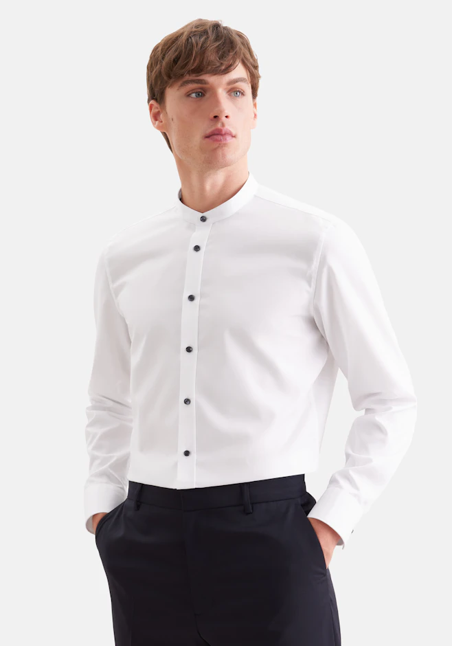 Slim Business Hemd Uni in Weiß | Seidensticker Onlineshop