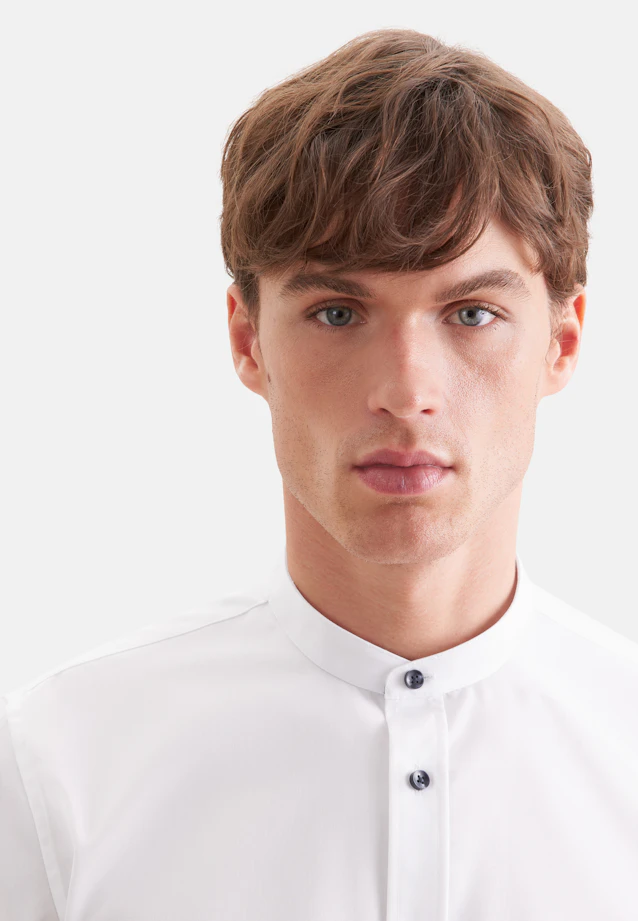 Slim Business shirt Uni in White |  Seidensticker Onlineshop