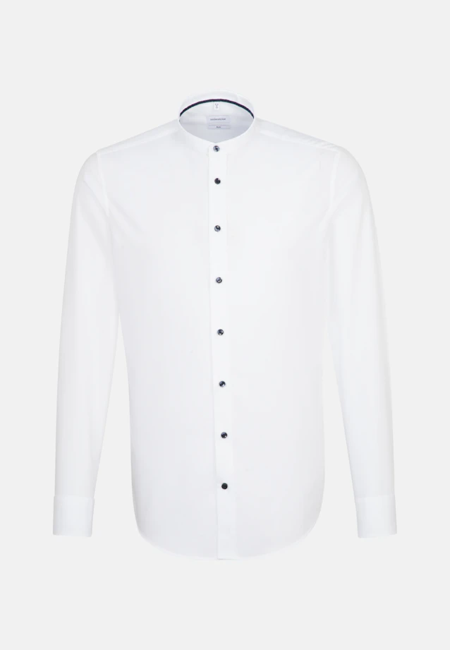 Slim Chemise d'affaires Uni in Blanc |  Seidensticker Onlineshop