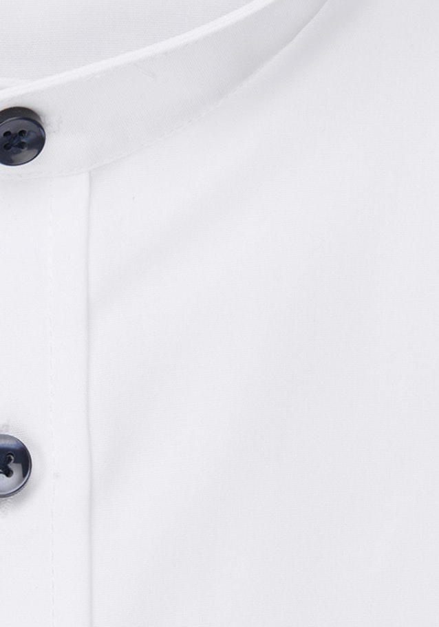 Non-iron Popeline Business overhemd in Slim with Opstaande Kraag in Wit |  Seidensticker Onlineshop