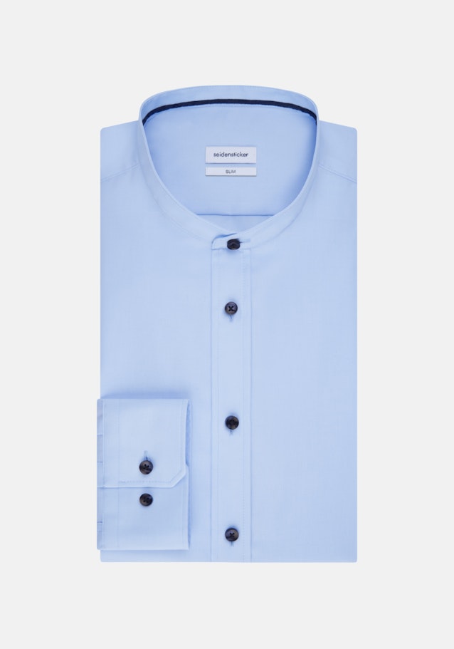 Slim Chemise d'affaires Uni in Bleu Moyen | Seidensticker Onlineshop