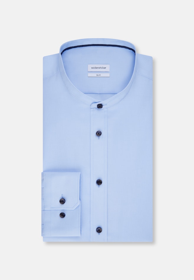 Slim Business shirt Uni in Medium Blue | Seidensticker online shop