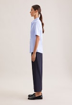 Halbarm Hemdbluse regular fit in Hellblau |  Seidensticker Onlineshop