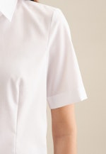 Collar Shirt Blouse in White |  Seidensticker Onlineshop