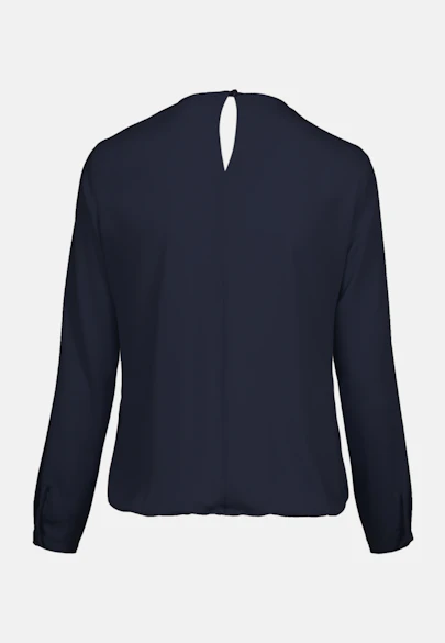 Chemisier Uni in Bleu Foncé |  Seidensticker Onlineshop