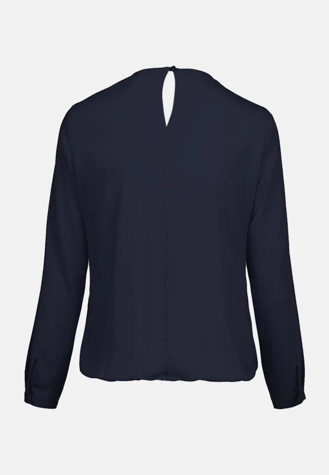 Shirtbluse Uni in Dunkelblau | Seidensticker Onlineshop