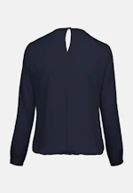 Shirtbluse Uni in Dunkelblau |  Seidensticker Onlineshop