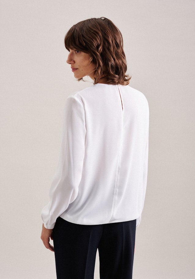 Shirt Blouse Uni in White |  Seidensticker Onlineshop