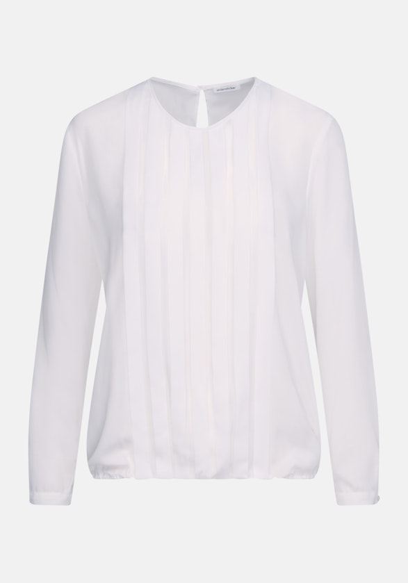 Shirt Blouse Uni in White |  Seidensticker Onlineshop