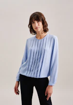 Shirt Blouse Uni in Light Blue |  Seidensticker Onlineshop