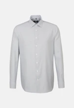 Shaped Chemise Business A Rayures in Marron |  Seidensticker Onlineshop