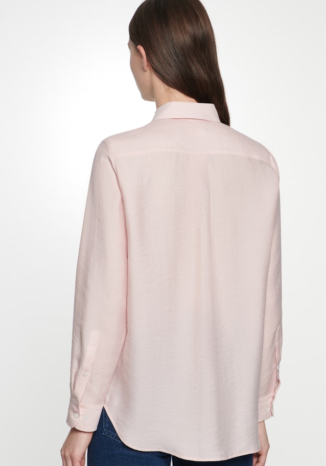 Lange mouwen Twill Shirtblouse in Roze/Pink |  Seidensticker Onlineshop