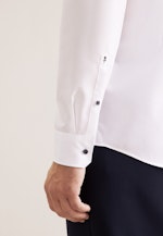 Regular Chemise d'affaires Uni in Blanc |  Seidensticker Onlineshop