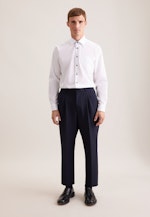 Regular Chemise d'affaires Uni in Blanc |  Seidensticker Onlineshop