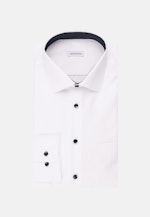 Regular Chemise d'affaires Uni in Blanc |  Seidensticker Onlineshop