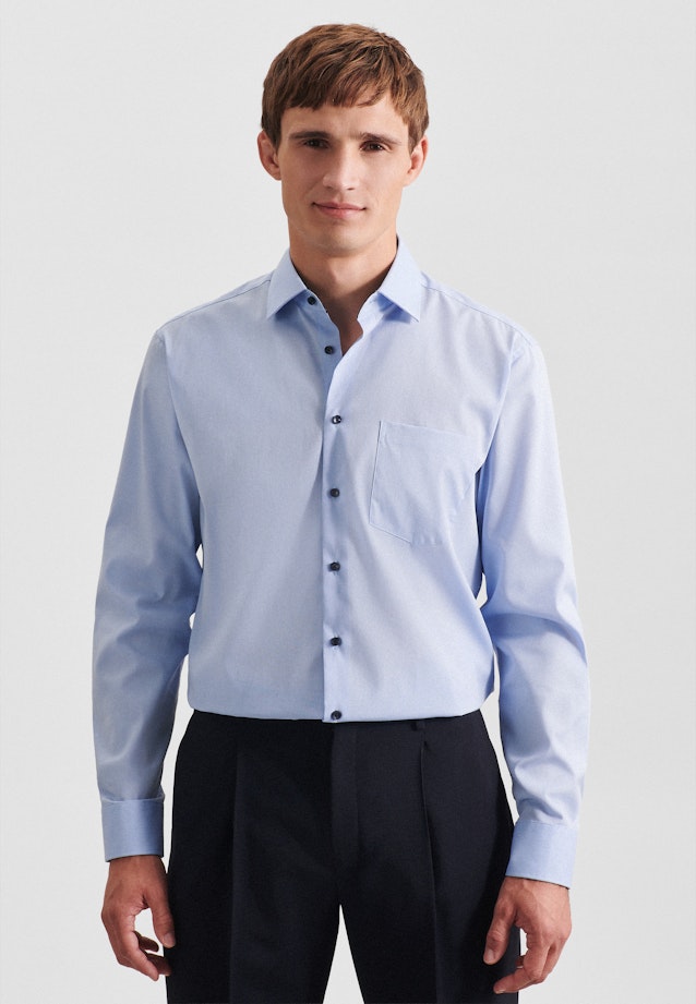 Regular Business Hemd Uni in Hellblau |  Seidensticker Onlineshop