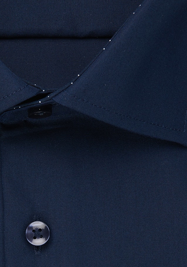 Regular Chemise d'affaires Uni in Bleu Foncé | Seidensticker Onlineshop