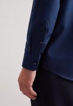 Regular Business Hemd Uni in Dunkelblau |  Seidensticker Onlineshop